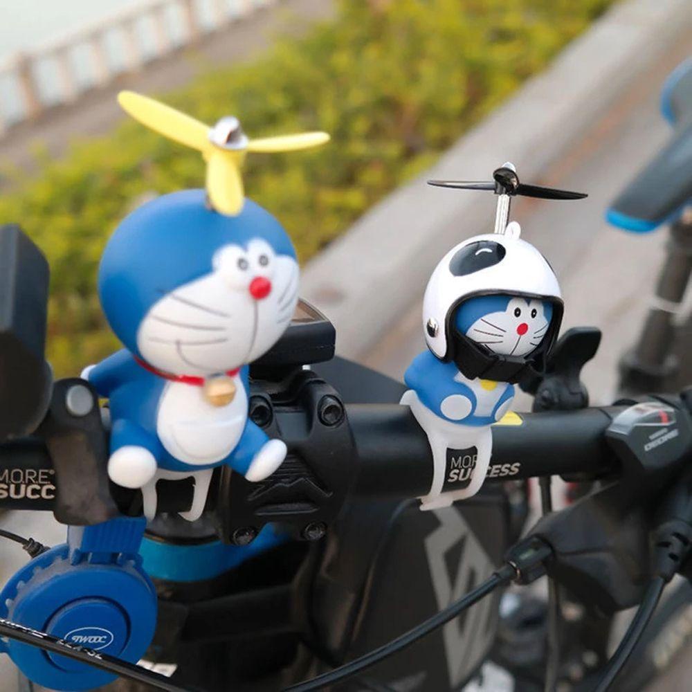 Còi Đồ Chơi Hình Doraemon Pokon Lấp Lánh Trang Trí Xe Đạp Nón Bảo Hiểm Cho Người Lớn Và Trẻ Em
