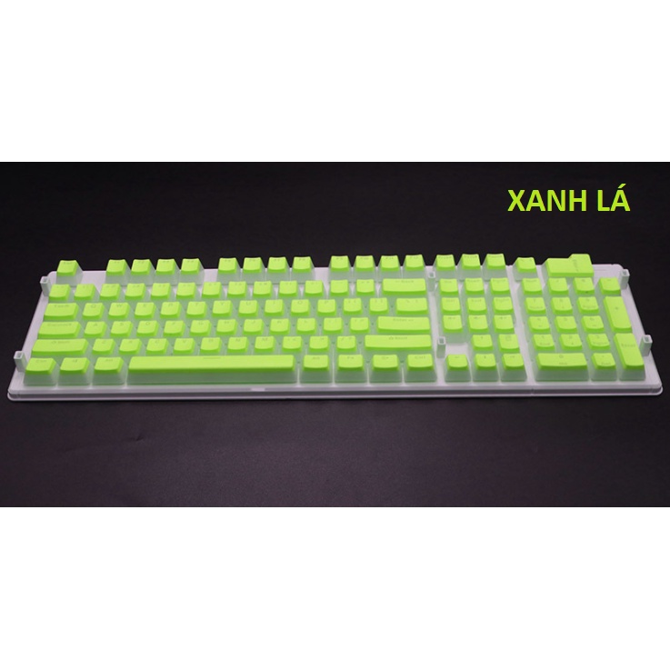 Keycap PBT pudding nút bàn phím cơ xuyên led nhiều màu phù hợp các loại bàn phím phổ thông, Corsair, Razer...