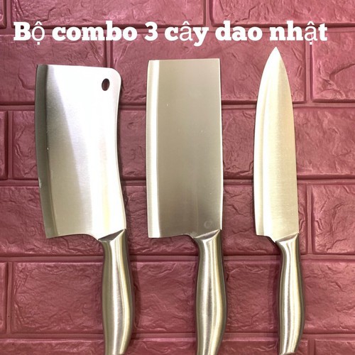 BỘ 3 DAO HÀNG CAO CẤP SIÊU BÉN -BỘ 3 DAO