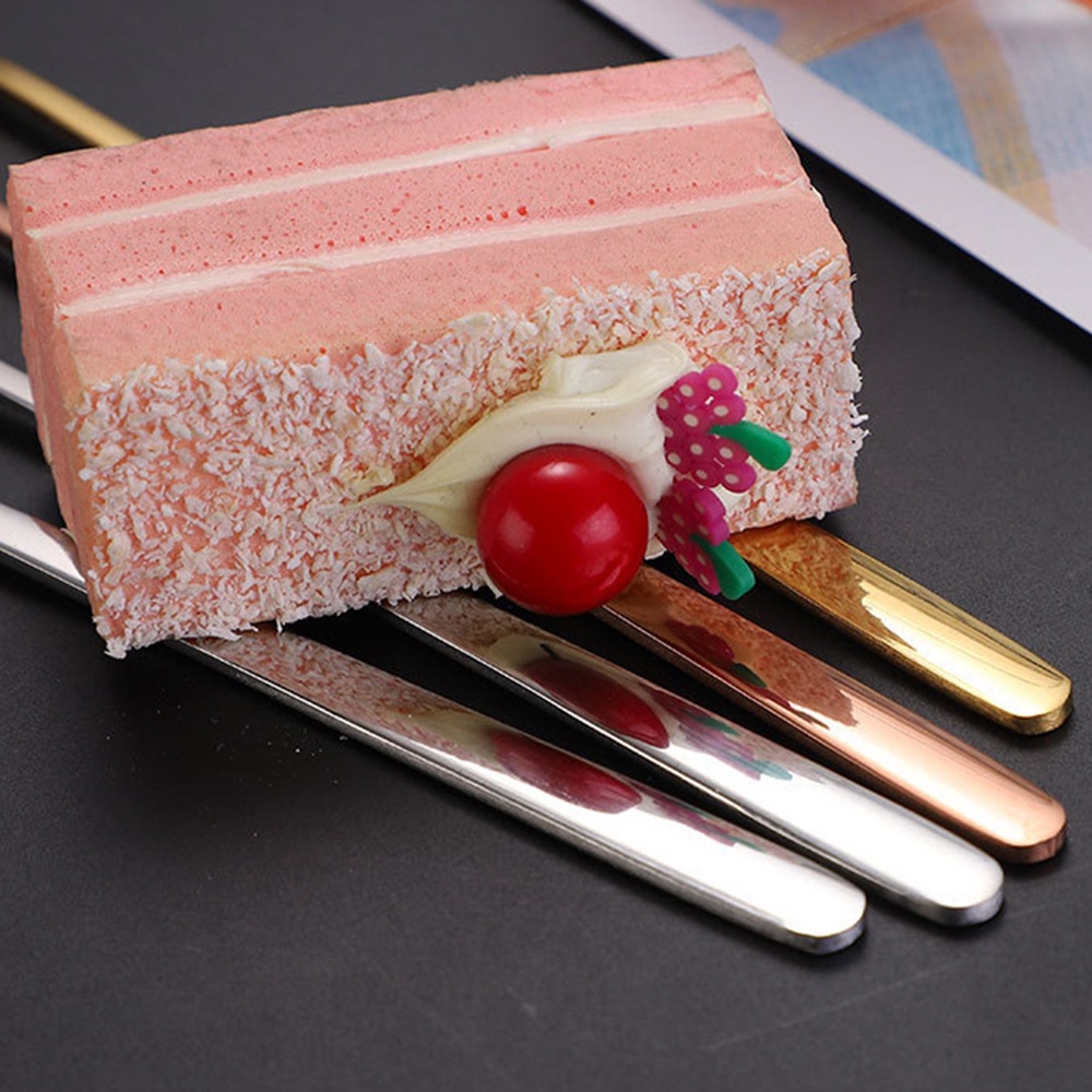 Muỗng Cà Phê Cán Dài Bằng Thép Không Gỉ 304