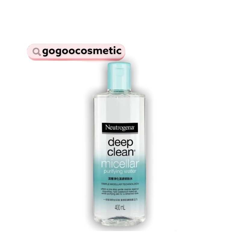 Nước tẩy trang Neutrogena Deep clean Micella Purifying Water