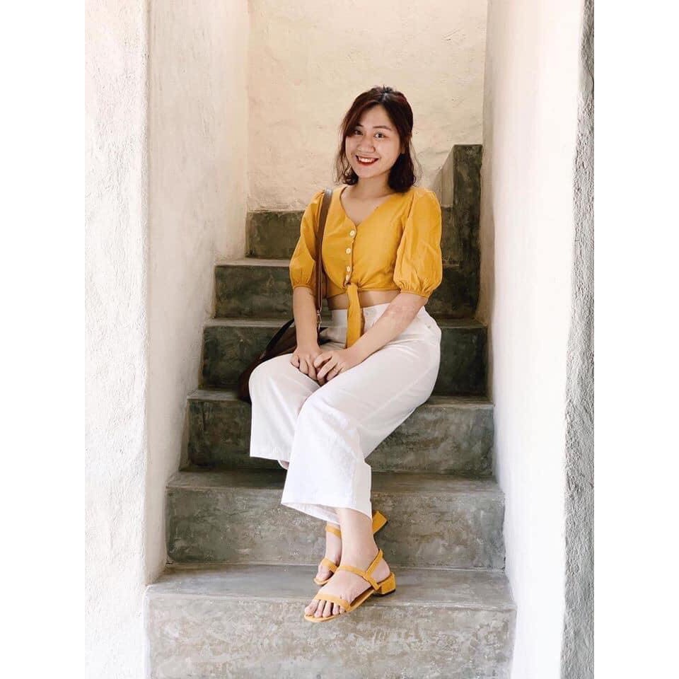 QUẦN ĐŨI SUÔNG ỐNG RỘNG, QUẦN ĐŨI NỮ ĐẸP KHOÁ TRƯỚC, CHUN SAU | BigBuy360 - bigbuy360.vn