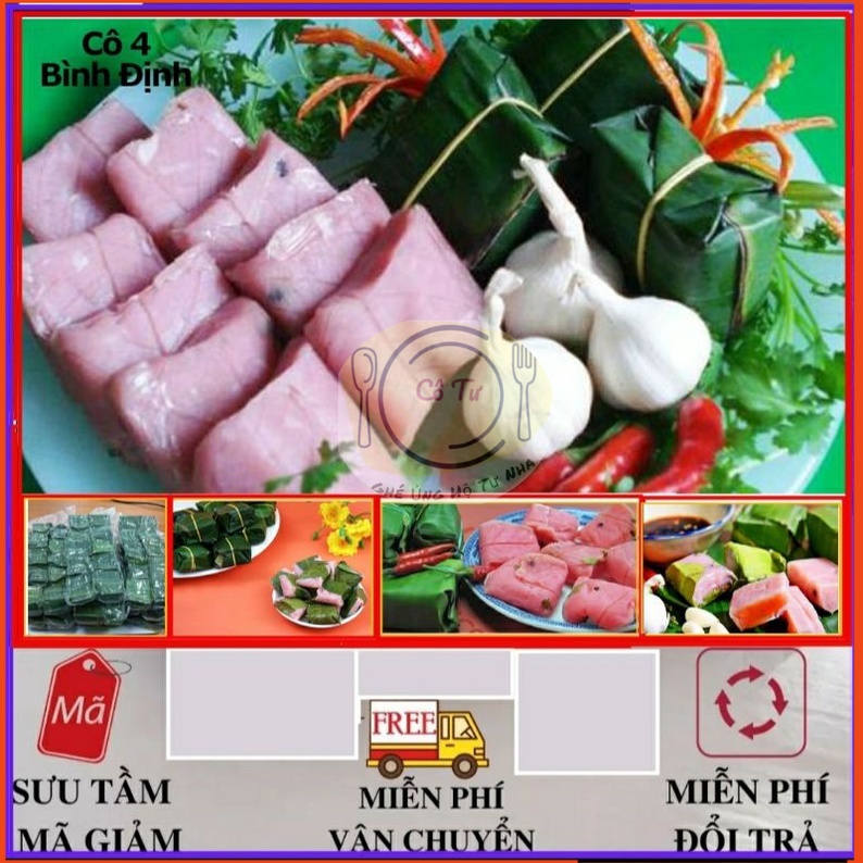 20 chiếc nem chua cô 4 đặc sản bình định