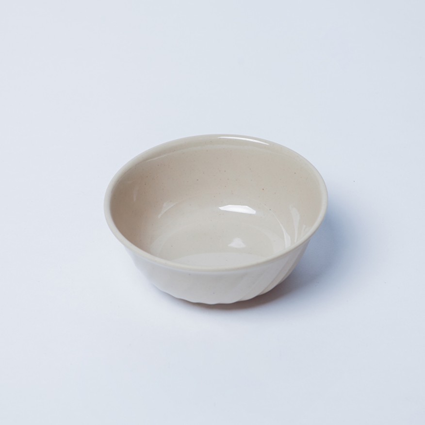 Tô xoắn size 17.2cm (TOX7) nhựa Melamine màu Nâu