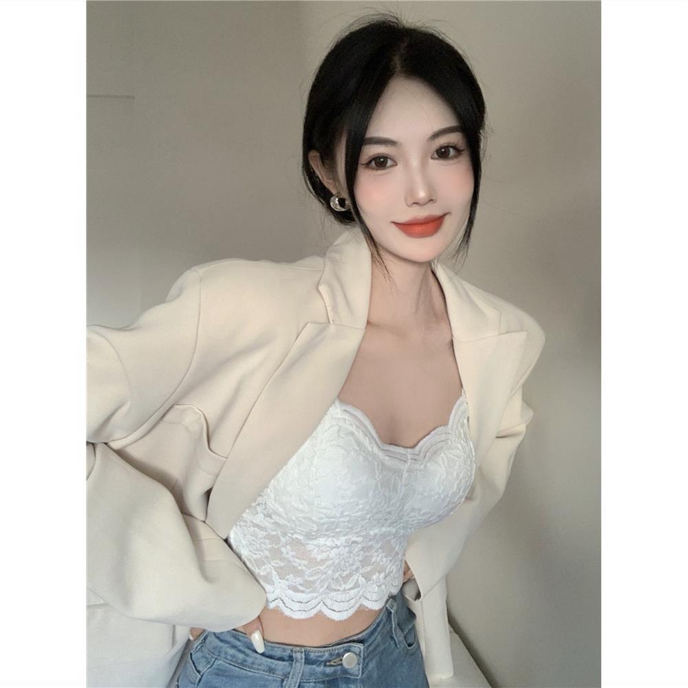 Áo bra ren hoa thiết kế croptop 1818