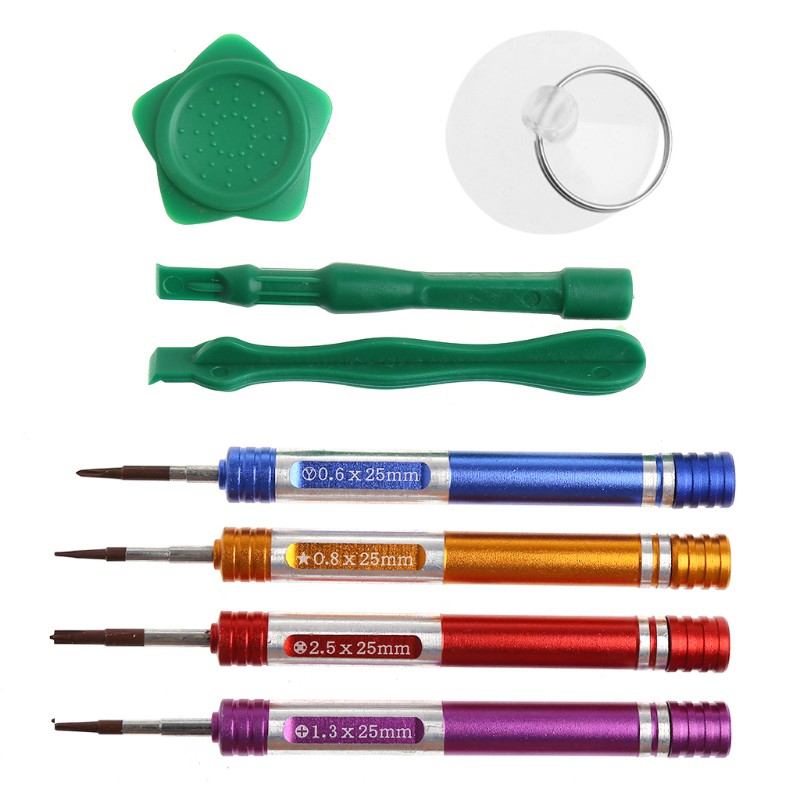 Bộ Tuốc Vít 8 Trong 1 Đầu Nam Châm Sửa Chữa Cho Iphone 7 7 Plus