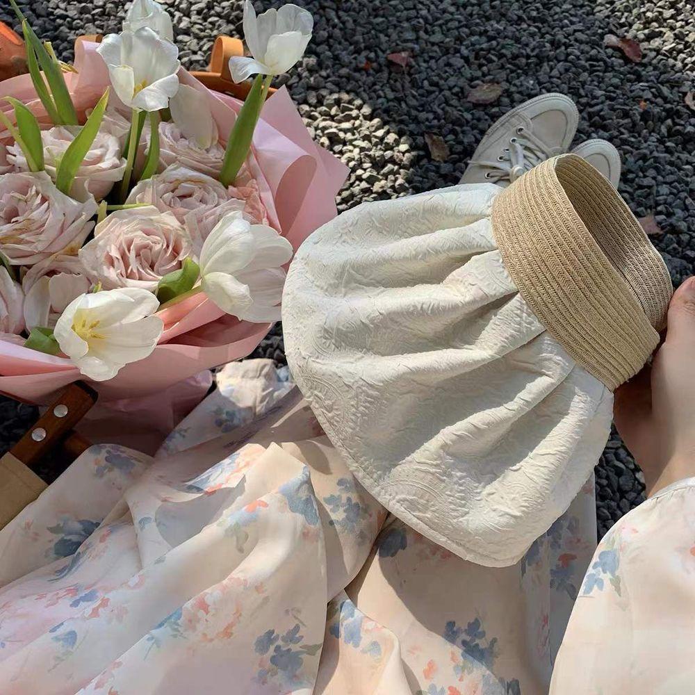 Mũ Cotton Chống Nắng Phong Cách Thời Trang Mùa Hè Hàn Quốc Dành Cho Nữ
