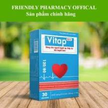 Vitap New -  Viên uống hỗ trợ bổ huyết, cải thiện huyết áp thấp (Hộp 30 viên)