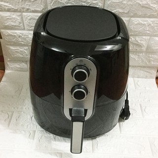 Nồi chiên không dầu locknlock jumbo ejf151 blk 5.2l