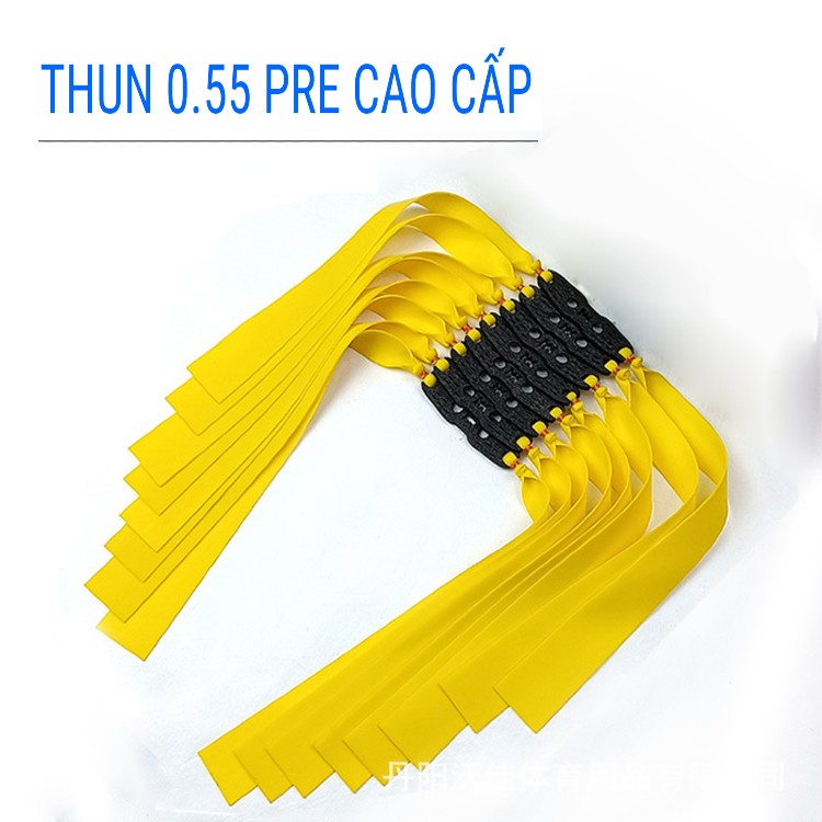 5 Dây ná cao su, thun precise, thun ná chính hãng precise 0.55mm độ chính xác cao,  đầm tay khi kéo ná [V2]