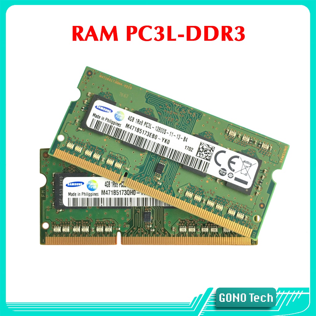RAM Laptop DDR3 DDR3L 4Gb 8Gb Bus 1333 1600MHz (PC3-PC3L-10600-12800) Samsung, SKhynix, Crucial, Micron, Kingston