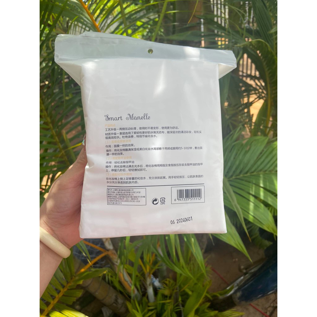 BÔNG TẨY TRANG COTTON PADS 222 MIẾNG