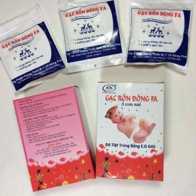 BĂNG RỐN ĐÔNG FA CHO BÉ SƠ SINH