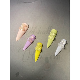 Nhọn & charm gấu. Thiết kế theo yêu cầu