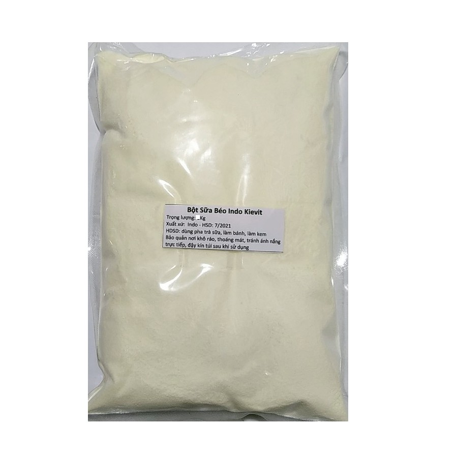 Bột sữa béo Indo Kievit Con Cò Vana blanca 1kg