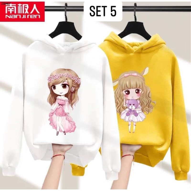 Set Áo Nỉ Cho Bé