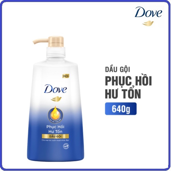 Dầu gội dove phục hồi hư tổn 631ml