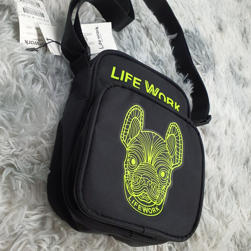 Túi Đeo Chéo LIFEWORK LK1 Logo Mini Bag Full Tag Code