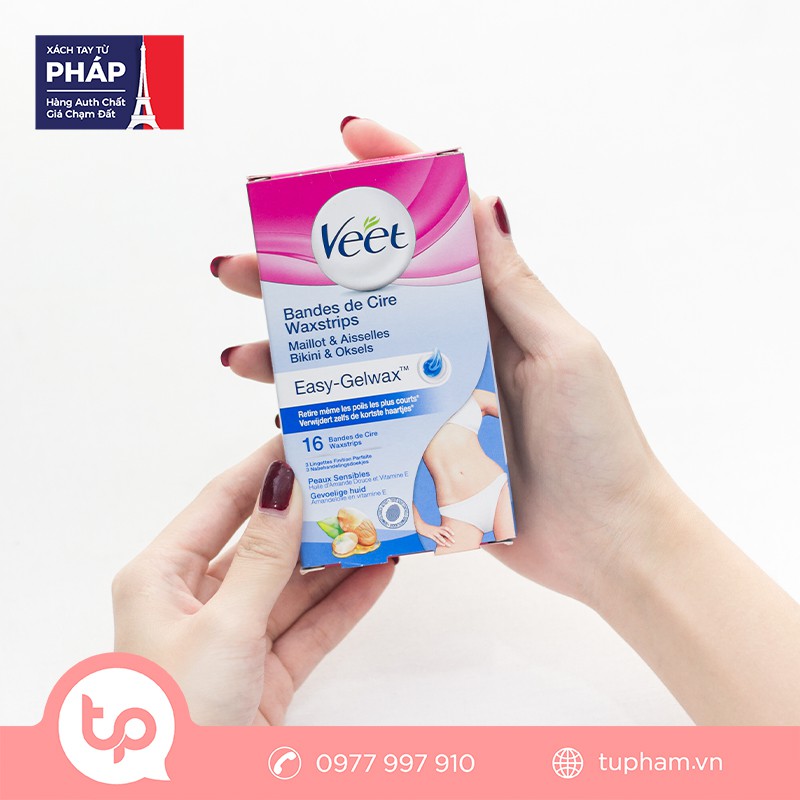 Miếng Dán Tẩy Lông Veet Easy - Gelwax