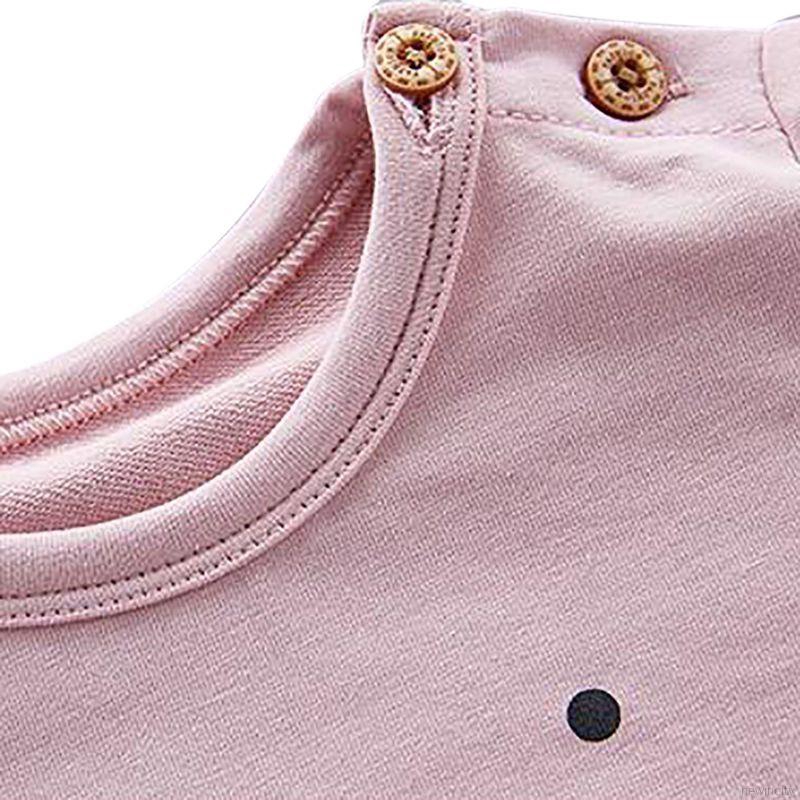 Bộ áo liền quần tay dài hoạ tiết chú thỏ đáng yêu kèm nón cho bé