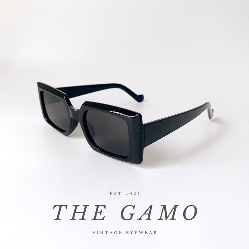 Kính mát kính râm nam nữ THE GAMO phong cách vintage retro unisex gọng hình nhữ nhật | BigBuy360 - bigbuy360.vn