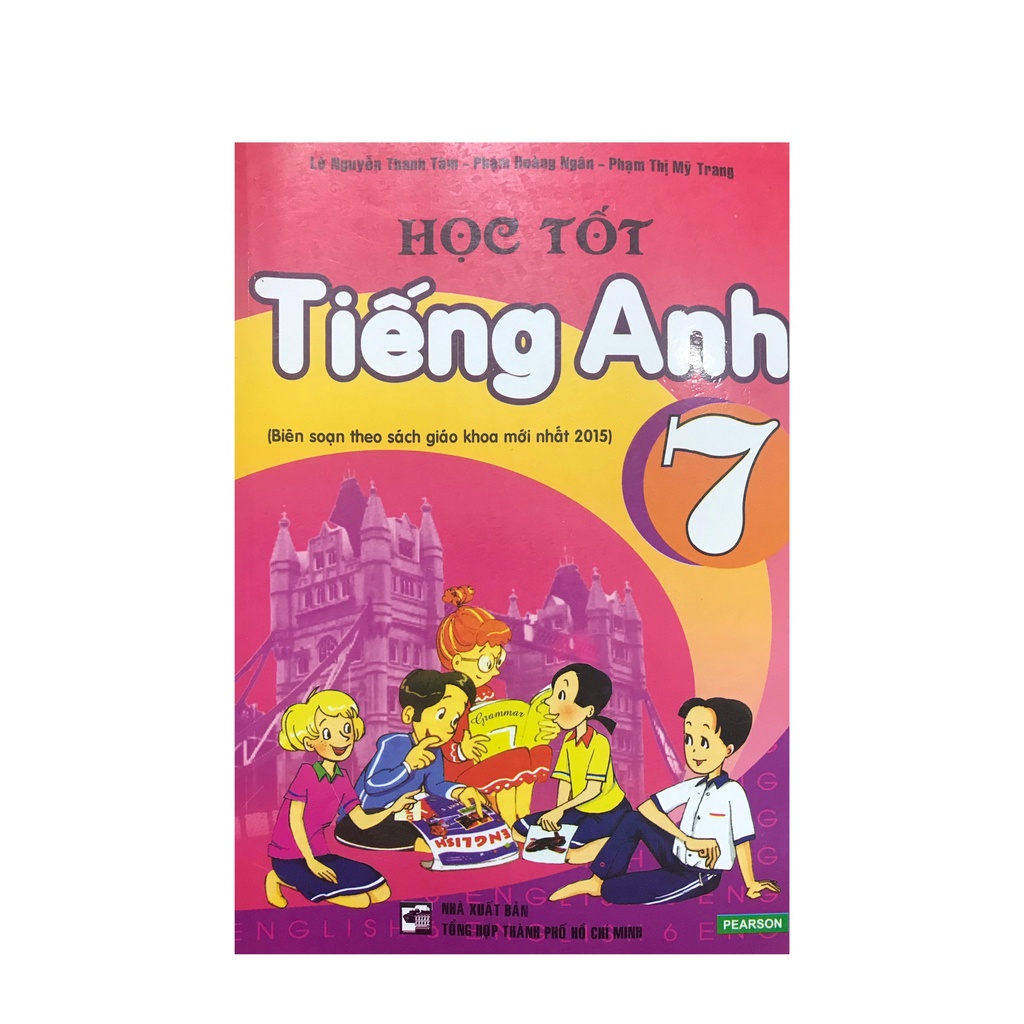 Sách - Học tốt Tiếng anh 7 ( màu hồng )