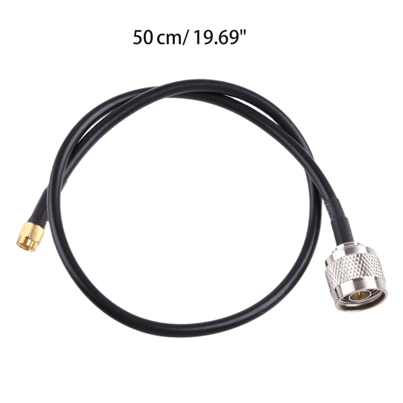 Dây Cáp Đồng Trục Nối Dài 50cm Chuyển Đổi Đầu Cắm SMA Sang Đầu Cắm SMA