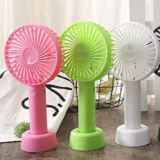 Quạt mini cầm tay tích điện 3 tốc độ gió