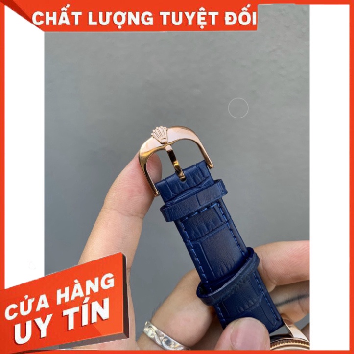 Đồng Hồ Nam RoLex 6 kim RA55 Case 42mm Cạnh Băm Máy cơ Automatic Nhật