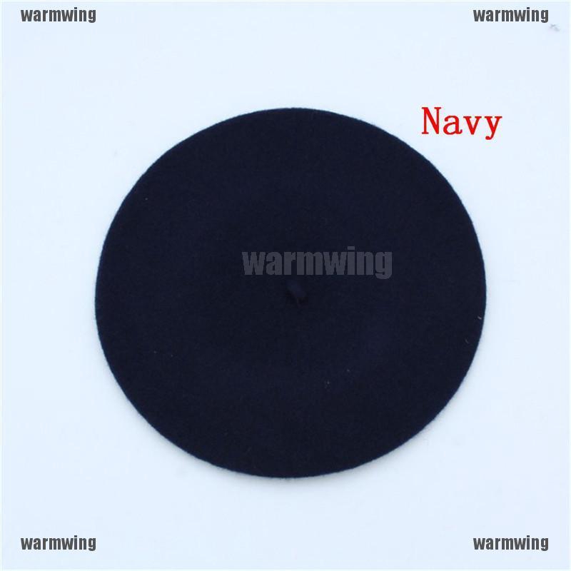 Mũ Beret Nữ Màu Sắc Nhã Nhặn Thời Trang
