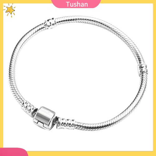 Vòng đeo tay mạ bạc dạng chuỗi rắn độc đáo