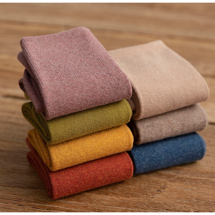 Tất Cao Cổ - Tất nữ nhún cổ cao vớ nữ phong cách vintage hàn quốc Phụ Kiện Tiên Tiên