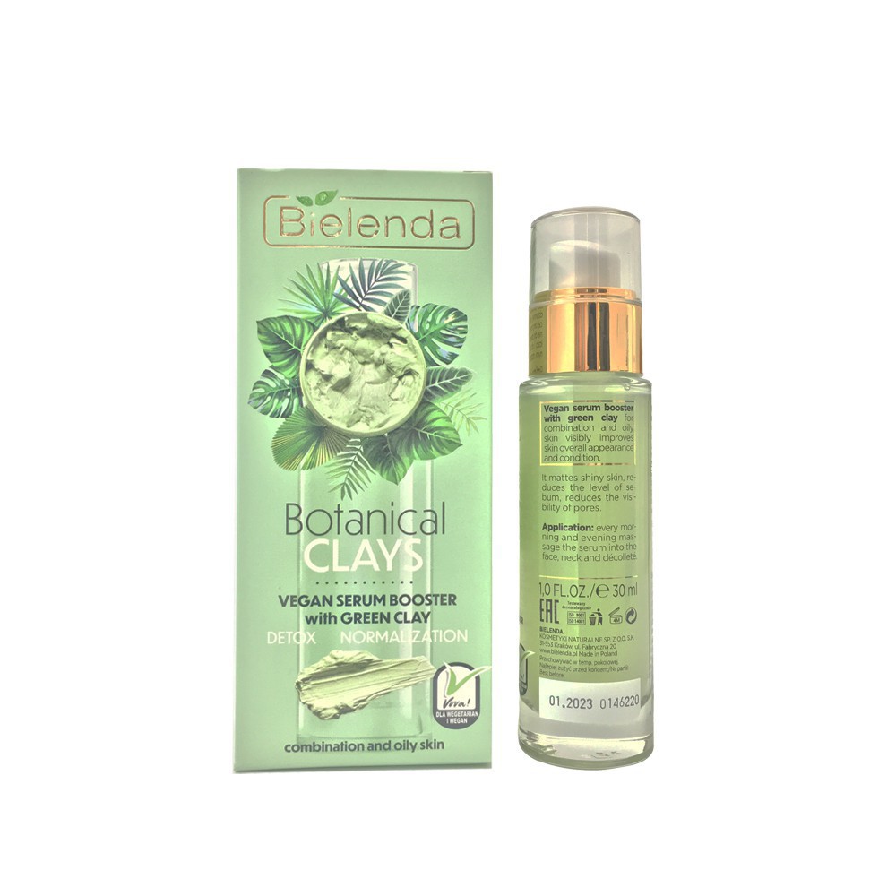 Serum Bielenda Giảm Mụn, Giảm Khuẩn Chiết Xuất Đất Sét - Bielenda Clays 30ml - Balan Shop