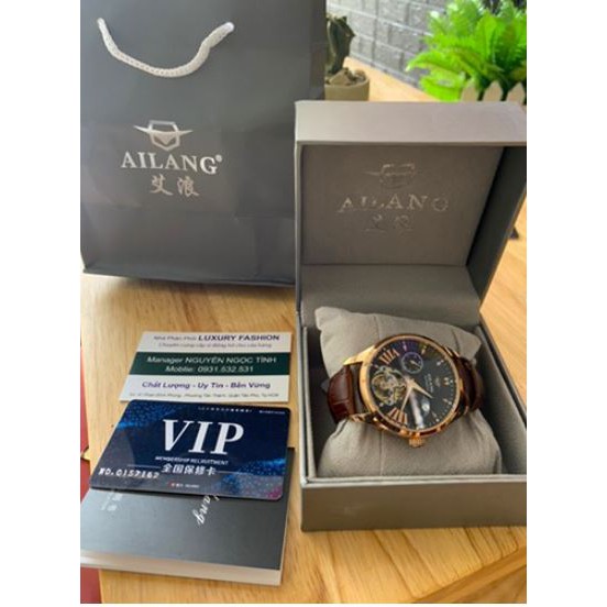 [Hàng xịn] ĐỒNG HỒ AILANG NAM AUTOMATIC CAO CẤP THƯƠNG HIỆU AILANG CHÍNH HÃNG FULL BOX (MÁY CƠ CỰC TỐT)