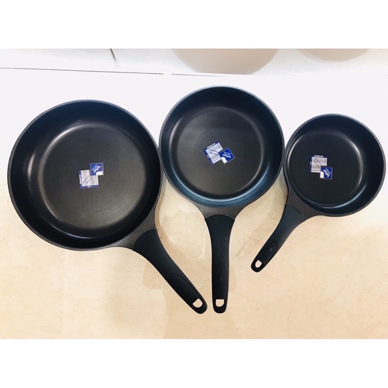 Chảo từ Rapido Teflon, Chảo chống dính Rapido,  20cm, 24cm, 28cm đáy phẳng,thân và đáy chảo bằng nhôm đúc nguyên khối