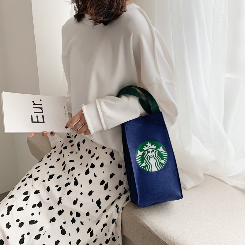 Túi Vải Canvas Đựng Bình Nước Tiện Dụng