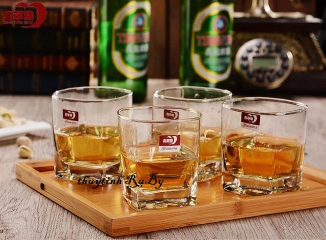 [LOẠI ĐẸP] Bộ Cốc Thủy Tinh Uống Nước Deli Kiểu Dáng Đơn Giản, Sang Trọng - Duonghieu6789