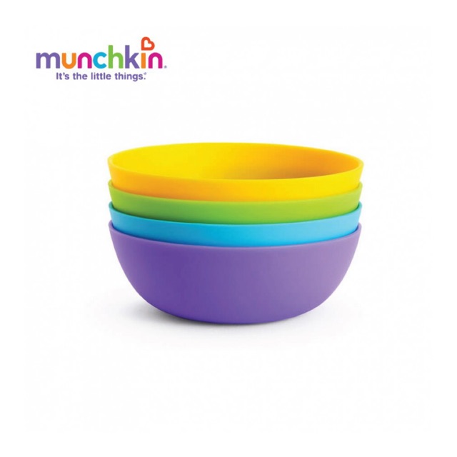 Set 4 bát ăn cỡ lớn Munchkin MK37302
