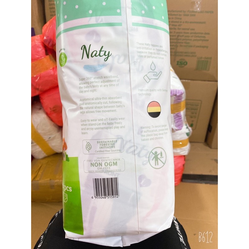 BỈM DÁN QUẦN HƯU CƠ NATY L54, Xl48, XXL42