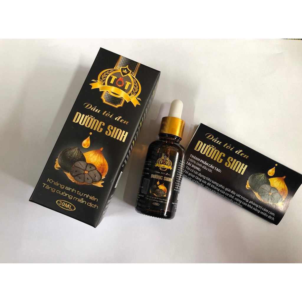 Tinh dầu tỏi đen 30ml nguyên chất