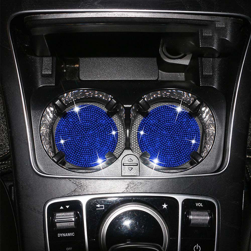 WTTLE Đế Lót Ly Bằng Silicon Mềm Trang Trí Nội Thất Xe Hơi