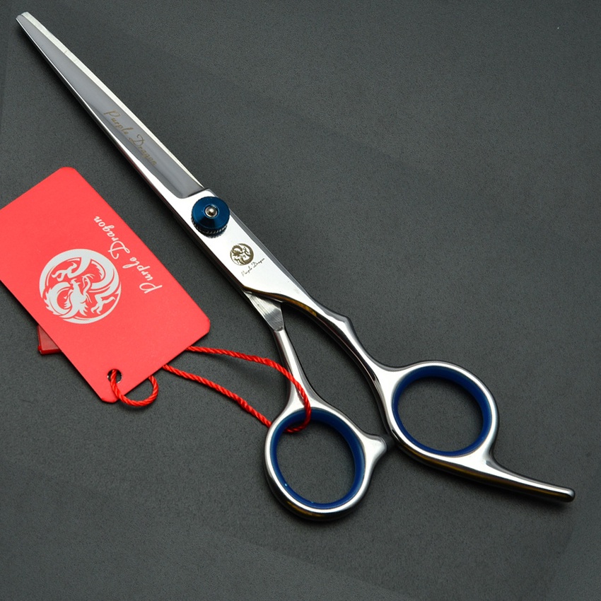 Bộ kéo cắt tóc 6 inch thép chống gỉ sắc bén Puple