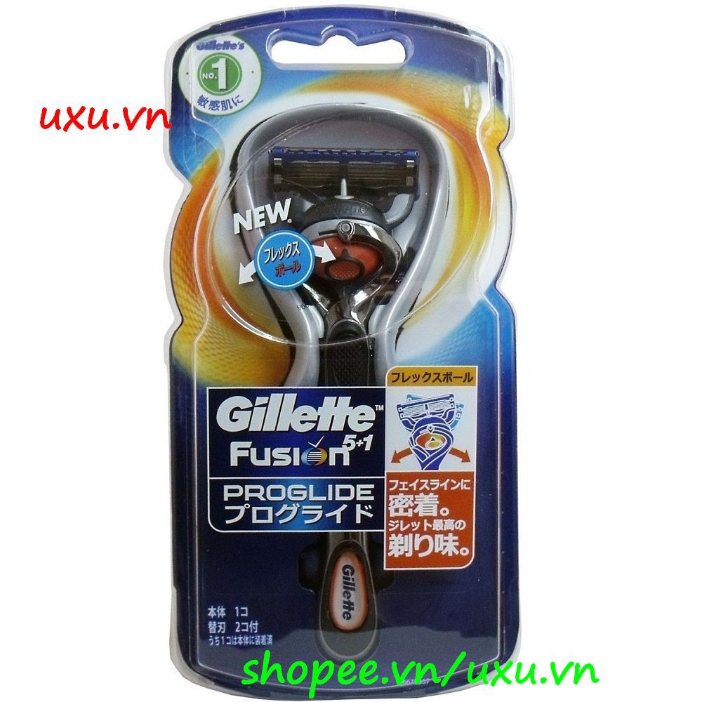 Dao Cạo Râu 5 Lưỡi Gillette Fusion Nhập Khẩu Nhật Bản Cho Bạn Cảm Giác Cạo Cực Kỳ Êm Ái, Với uxu.vn Tất Cả Là Chính Hãng