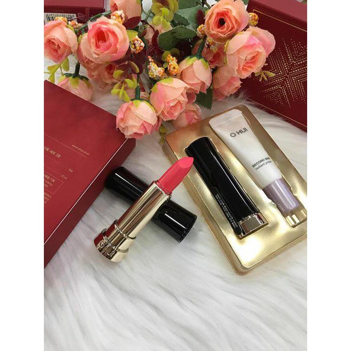 Sét son Ohui tặng tuýp kem lót 10ml | BigBuy360 - bigbuy360.vn