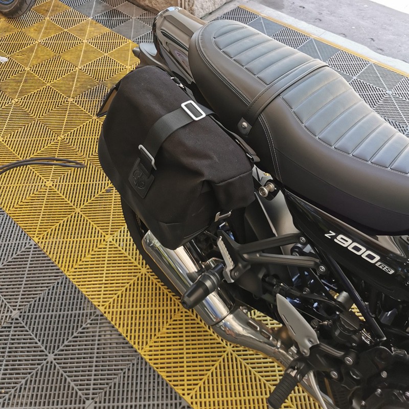 Túi Da Canvas Gắn Hông Xe Mô Tô Kawasaki Z900Rs Chất Lượng Cao