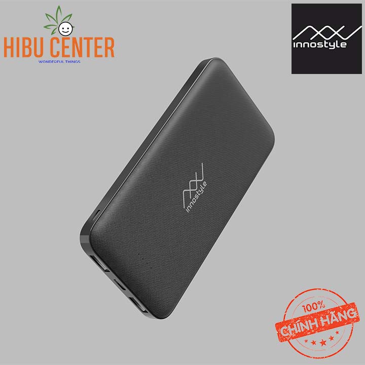 Pin Sạc Dự Phòng Innostyle Powergo Smart AI 10000Mah Black SMART AI 10000MAH DEN - HIBUCENTER