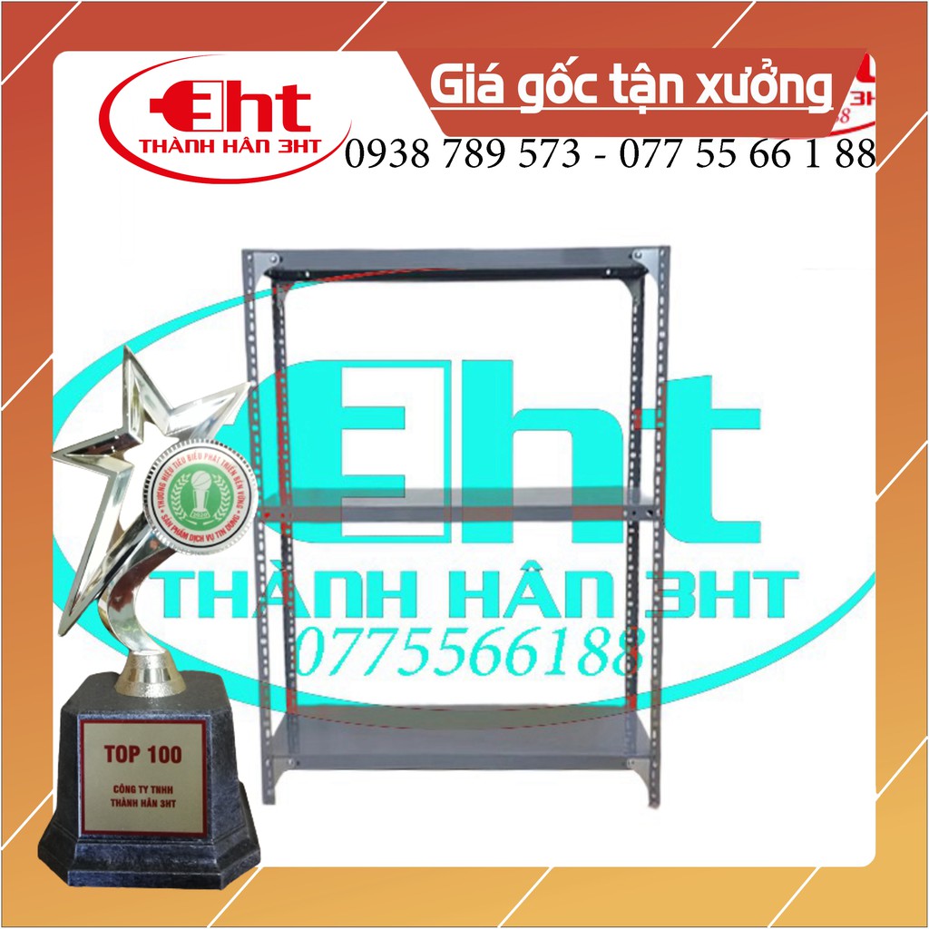 Kệ sắt 3 tầng DxRxC 80 * 40 * 100  - DIỄM 3HT