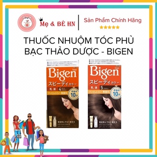 Thuốc nhuộm tóc phủ bạc thảo dược - bigen