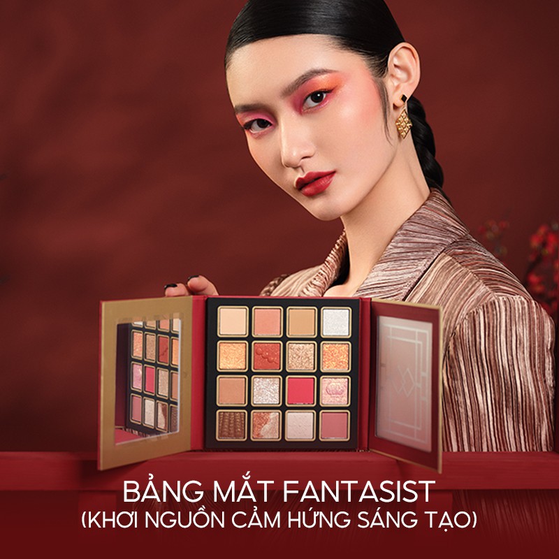 Hộp quà tặng trang điểm PERFECT DIARY 1 phấn mắt+3 son kem lì phiên bản giới hạn | BigBuy360 - bigbuy360.vn