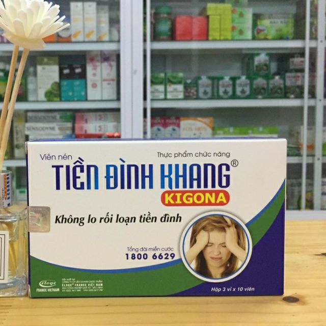 TIỀN ĐÌNH KHANG  - Rối loạn tiền đình, hoa mắt,chóng mặt, mất thăng bằng-NgocHanPharmacy